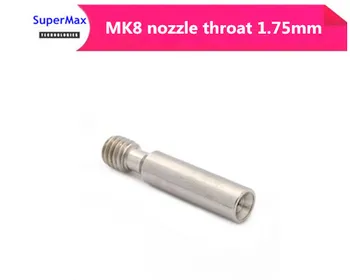 

2pcs 3D printer accessories hose with Teflon tube MK8 nozzle hose 1.75mm stainless steel hose