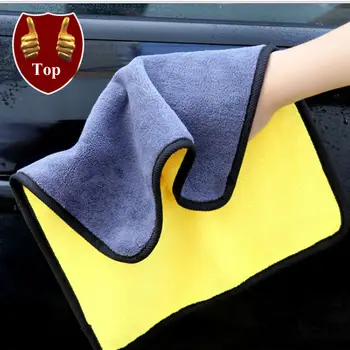 

Super Absorbent Car Wash Towel Car Cleaning Drying Rag Microfiber Cloth Hemming Car Towel Car Care