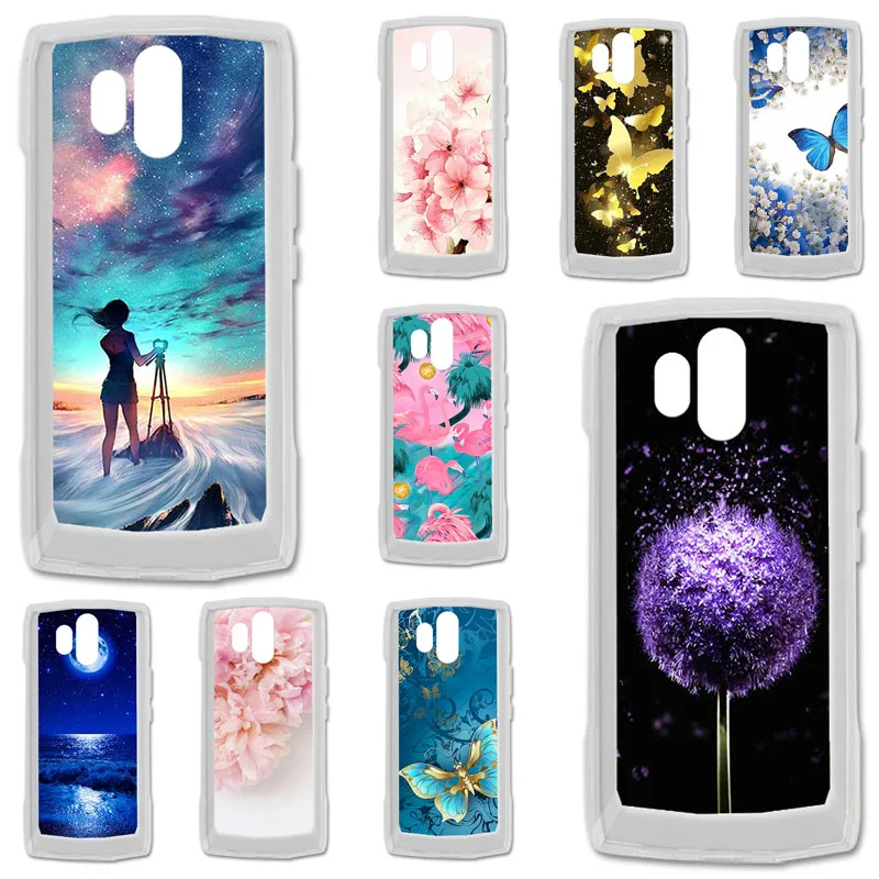 

TPU Cases For Doogee Homtom HT70 Case Silicone Floral Painted Bumper For Doogee Homtom HT70 Phone Cover Soft Back Fundas