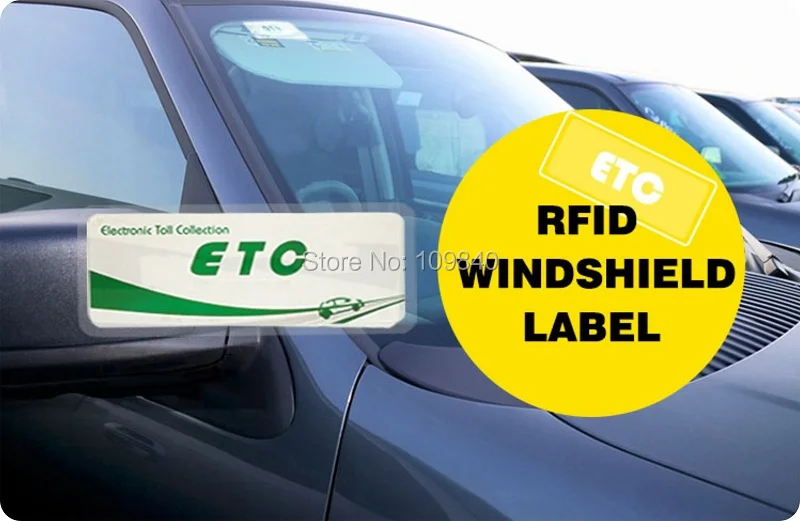 windshield tag use