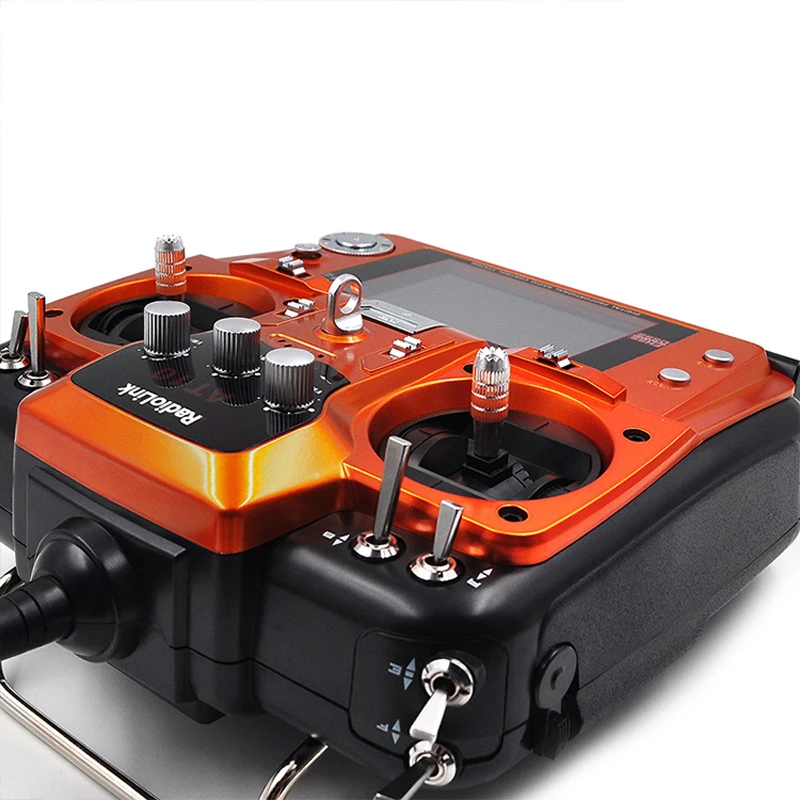 RadioLink AT10 II 2.4G 12CH RC Transmitter with Monitor Hold R12DS Receiver PRM-01 Return Module Battery for RC Quadcopte