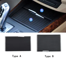 Yootobo estilo do carro interior centro console suporte de copo água capa guarnição para bmw e70 e71 x5 x6 2007-2013