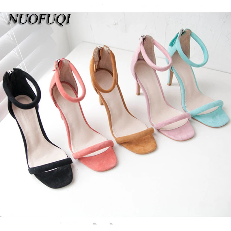 high heels with small heel