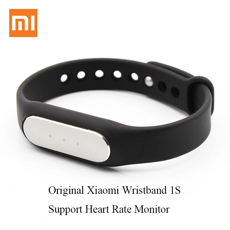100 Original Xiaomi Mi Band 1S Heart Rate Pulse Bluetooth Fitness Bracelet for IOS Android Pedometer