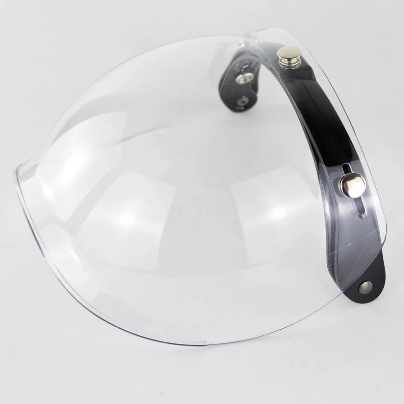 Мотоциклетный флип-пузырьковый козырек для открытого лица шлем Мото шлем козырек щит ретро очки ретро объектив BV02