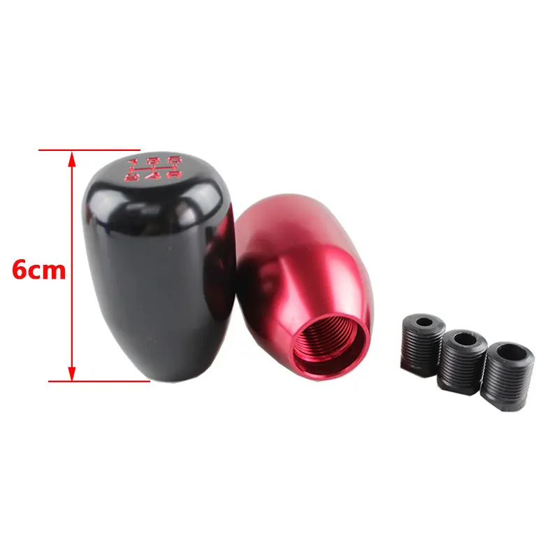 RASTP   Universal Racing 5 Speed Aluminum Car Gear Shift Knob <br />Manual Automatic Gear Shift Knob Shift Lever RS SFN010-in Gear Shift <br />Knob from Automobiles 