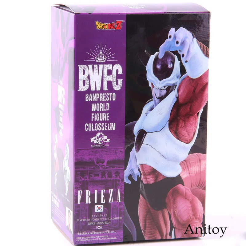 Dragon Ball Z Freeza Frieza 2-й формы BWFC Banpresto фигурка Колизея ПВХ морозильная камера Dragon Ball AFigure Коллекционная модель игрушки