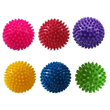 

Hand Massage Ball PVC Soles Hedgehog Sensory Training Grip Portable Physiotherapy Ball Practical Cute Skin Care Tools
