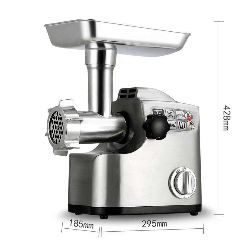 Germany quality 800w large power electric meat grinder stainless steel