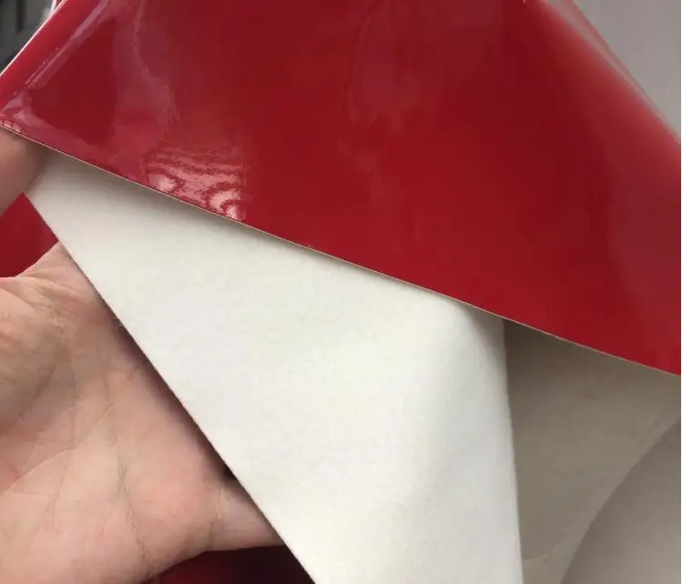 Темно-красное зеркало яркая кожа высокоэластичный PU Имитация кожаный диван из ткани сумки водонепроницаемые перчатки diy Текстиль Ткань, A516
