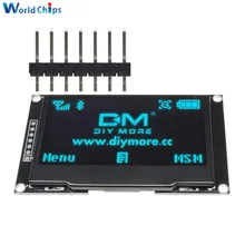 Diymore-Módulo de pantalla OLED, azul, 2,42