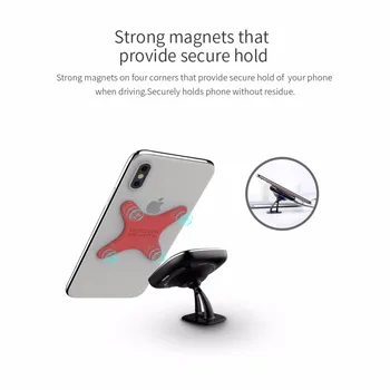 

10pcs/lot Wholesale NILLKIN X Magnetic Plate Universal Magnetic Disk Car Phone Holder Magnet Air Vent Mount Holder Stand