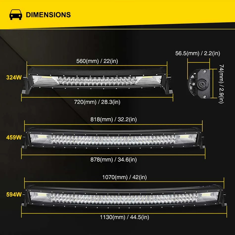 triple row curved led light bar (5)