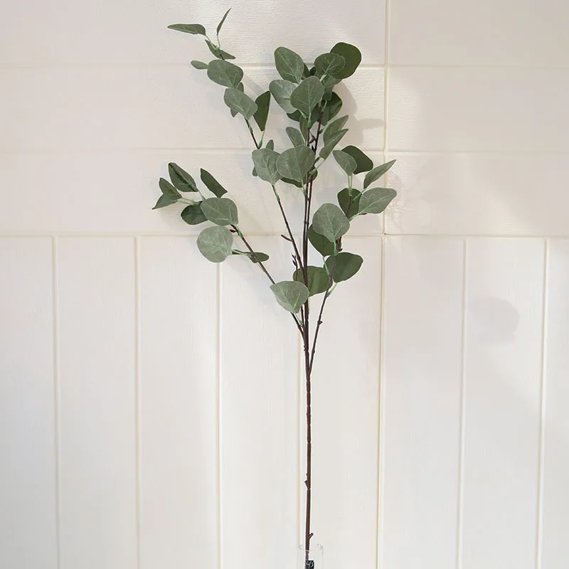 70 см Высокое искусственное растение лист трава эвкалипта ветка искусственная ваза сочетание дома Свадьба Рождество наружное украшение