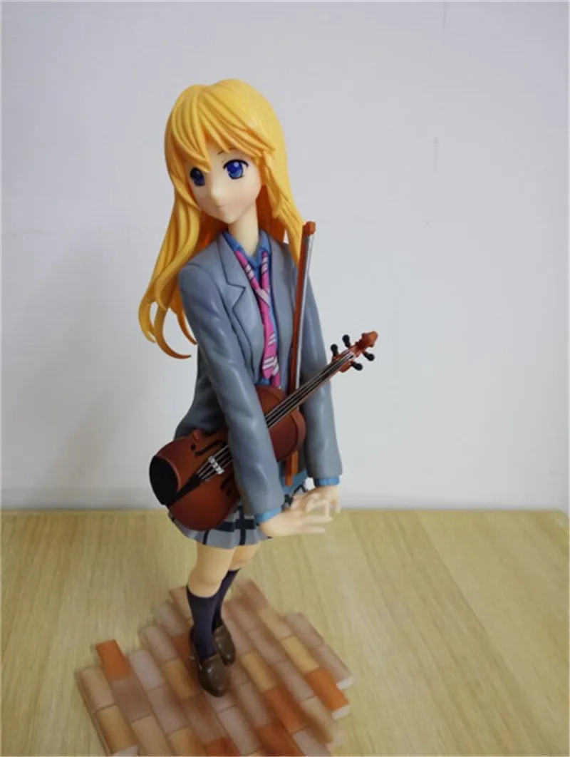 Your Lie in April Kaori Miyazono PVC Action Figure Model Toys Anime Shigatsu wa Kimi no Uso Misono Kaoru Figuras Dolls 18cm (2)
