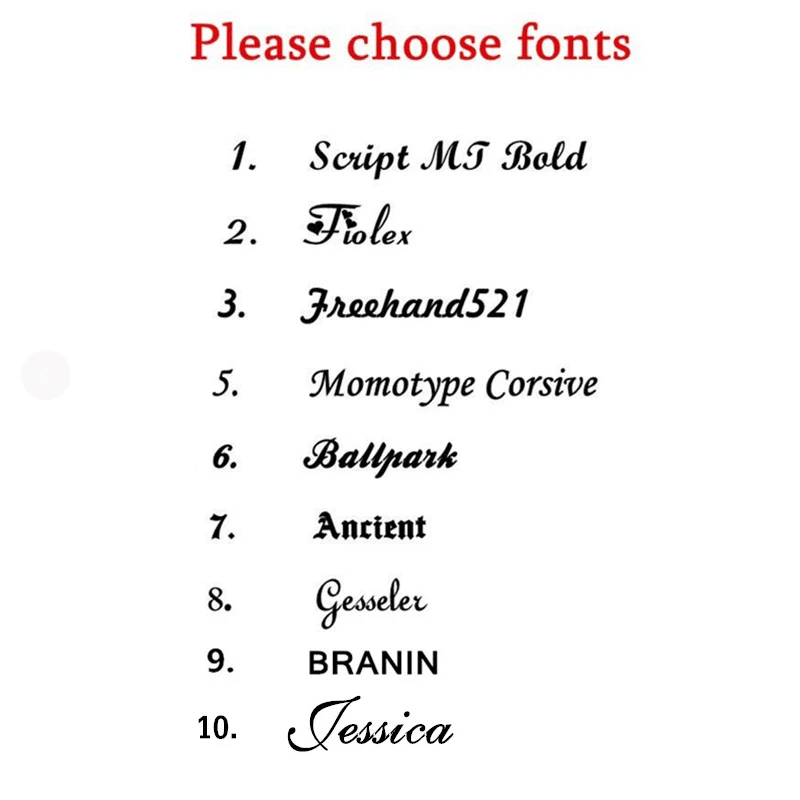 font