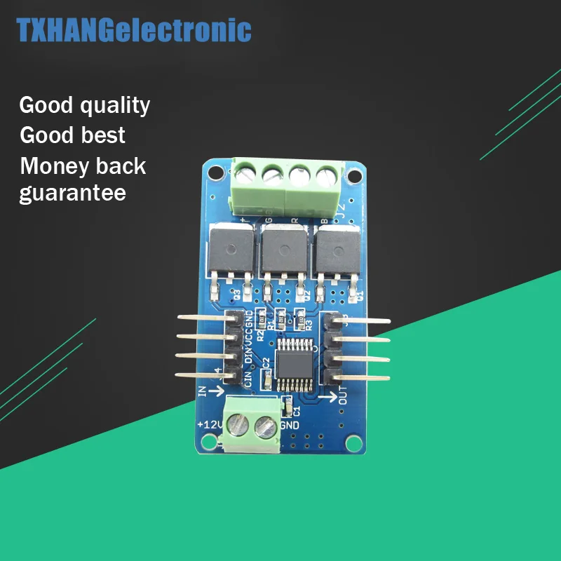 

Full Color RGB LED Strip Driver Module Shield STM32 AVR V1.0