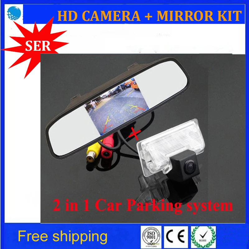 

HD 4.3" Color Tft Car Rear View Mirror + Ccd Camera for Nissan Almera 2013/TEANA TIIDA/ 06-15 Sylphy Altima/departure D50 T70
