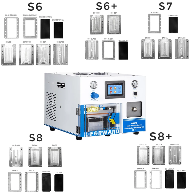  RMB LCD Lamination Machine oca laminator Bubble Remover Deducated for Samsung Edge iPhone and other
