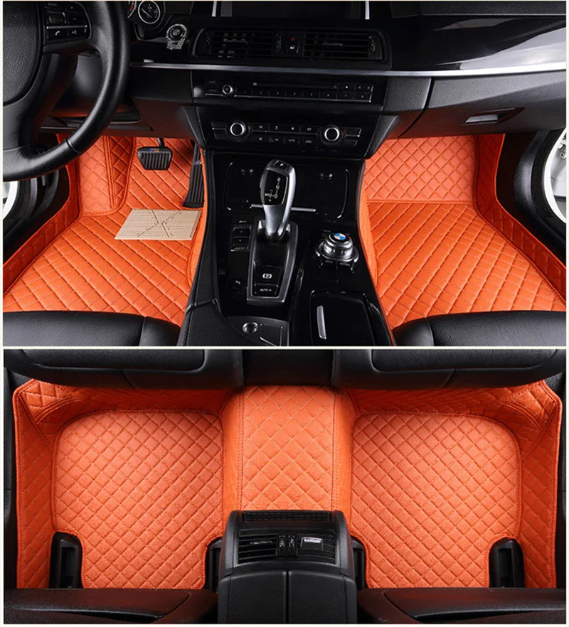 Custom car floor mats for Mitsubishi All Model ASX outlander lancer