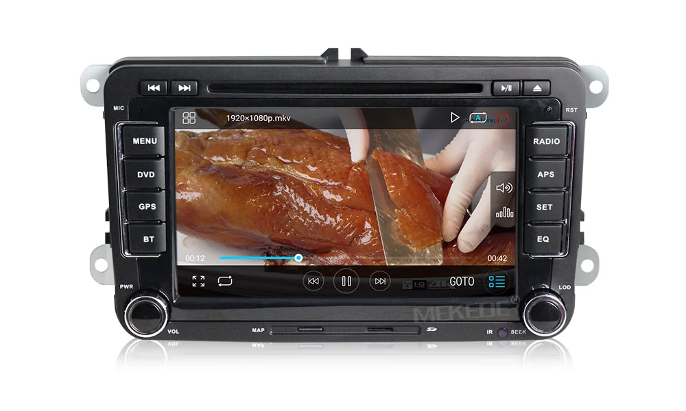 Автомобильный dvd MEKEDE android 9,0 для vw passat b5 b6 golf 4 5 tiguan polo skoda octavia rapid автомобильный Радио мультимедийный плеер