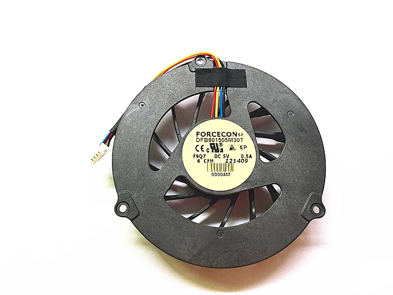 

New For Dell Precision M4500 DFB601505M30T F9Q7 DC 5V 0.5A 4Wire 4Pin NOTEBOOK CPU Cooling Fan DC5V