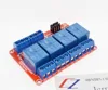 Module relais 5V 4 canaux avec Isolation optocoupleur prenant en charge la tension de déclenchement élevée et basse 5 V, 9, 12 V, 24V ► Photo 2/2