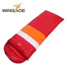 Fill 1500g ultralight sleeping bag hiking duck down outdoor Camping envelope Adult Sleeping Bag sac de couchage camping accessor wingace fill 1000g 1200g 1500g down winter sleeping bags camping outdoor mummy sleeping bag adult 3 season sac de couchage