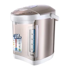 Электрический термос бытовой изоляции Интеллектуальный постоянной температуры 5L высокой емкости чайник из нержавеющей стали