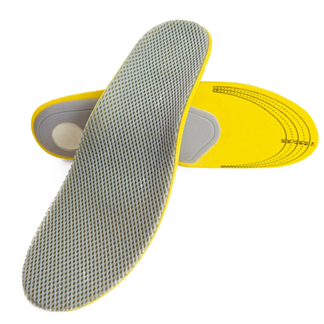 1 Pair Orthotic Arch Insoles Shoe Pads Soft Breathable Shoe lifts Foot