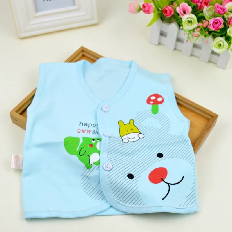 Spring Summer Newborn Baby Clothes Infant Boys Girls Vest Jackets