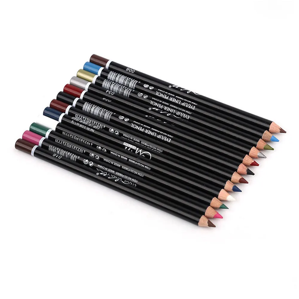 6color/set Menow eyeliner pencil P08005 smooth red black green eye liner waterproof long lasting matte eyeliner pen MN112 6color/set Menow eyeliner pencil P08005 smooth red black green eye liner waterproof long lasting matte eyeliner pen MN112