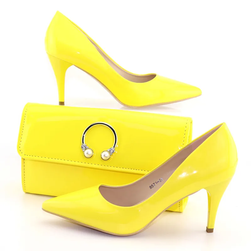 Yellow shoes and bag to match Clearance