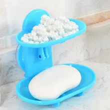 4 цвета двухслойная Кухонная мойка Инструменты Аксессуары для мыла блюдо всасывающая корзина для хранения мыльница подставка 1 шт