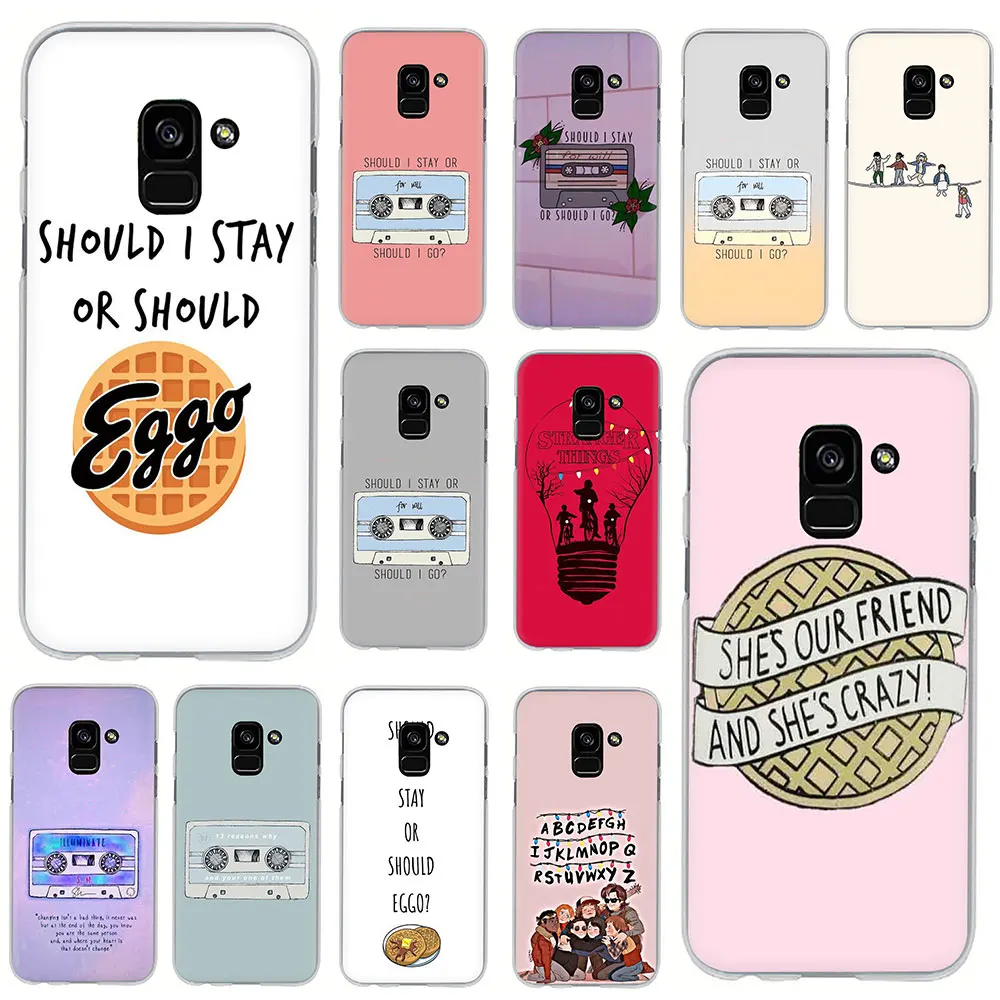 

should stay should Stranger Things hard Phone Case for Samsung Galaxy A10S 20S 30S 40S 50S 60 70 A9 A8 A7 A6 Plus 2018 A5 2017
