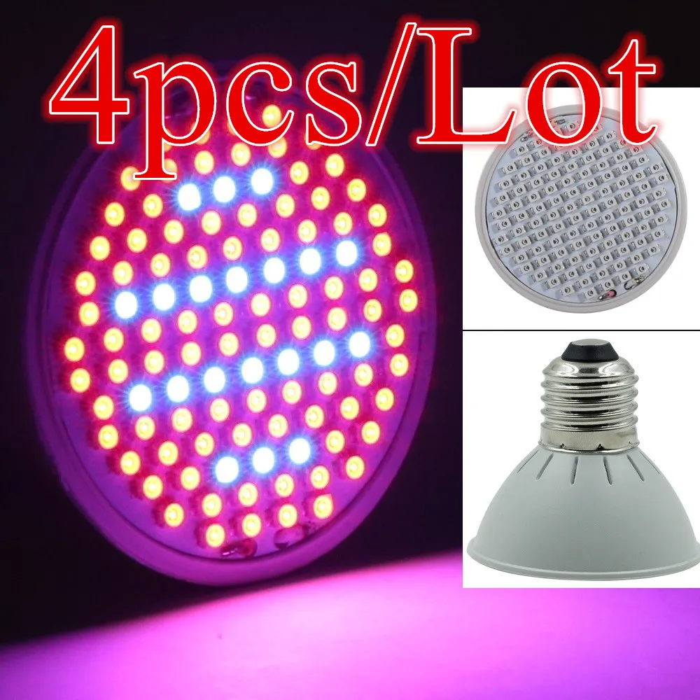 Levou Crescer Luzes 4 pçs/lote 106 leds de País de Origem : Guangdong, china(mainland)