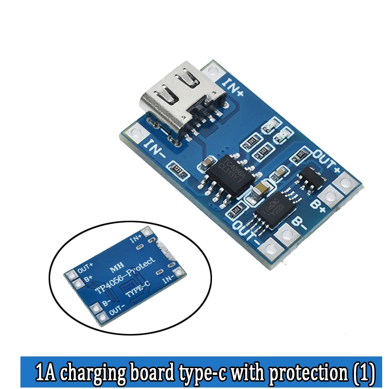 Умная электроника 5V type-c Micro USB 1A 18650 литиевая батарея зарядная плата с защитным зарядным модулем для Arduino Diy Kit