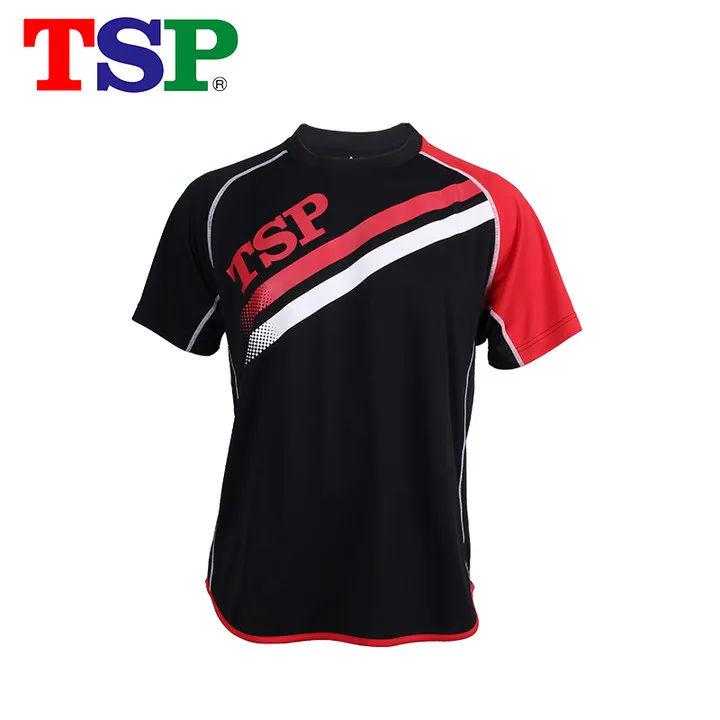TSP Classic 83502 Table Tennis Jerseys T-shirts for Men / Women Ping Pong Cloth Sportswear Training T-Shirts