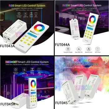 

Smart RGB/RGBW/RGB+CCT LED Strip Controller/System DC 12V~24V;2.4G Wireless Panel Remote Controller;can wifi/APP/voice control