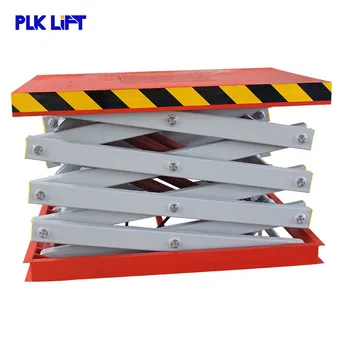 

Customized Hydraulic Electric Stationary Scissor Lift Table with 4 Scissors