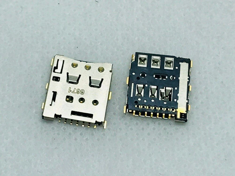 Детские Смарт-часы Buddy Dragon Okii Flip Micro 6/8pin LCN Nano sim-карта Push-pull PCB FPC слот адаптер лотка держатель считыватель Pin