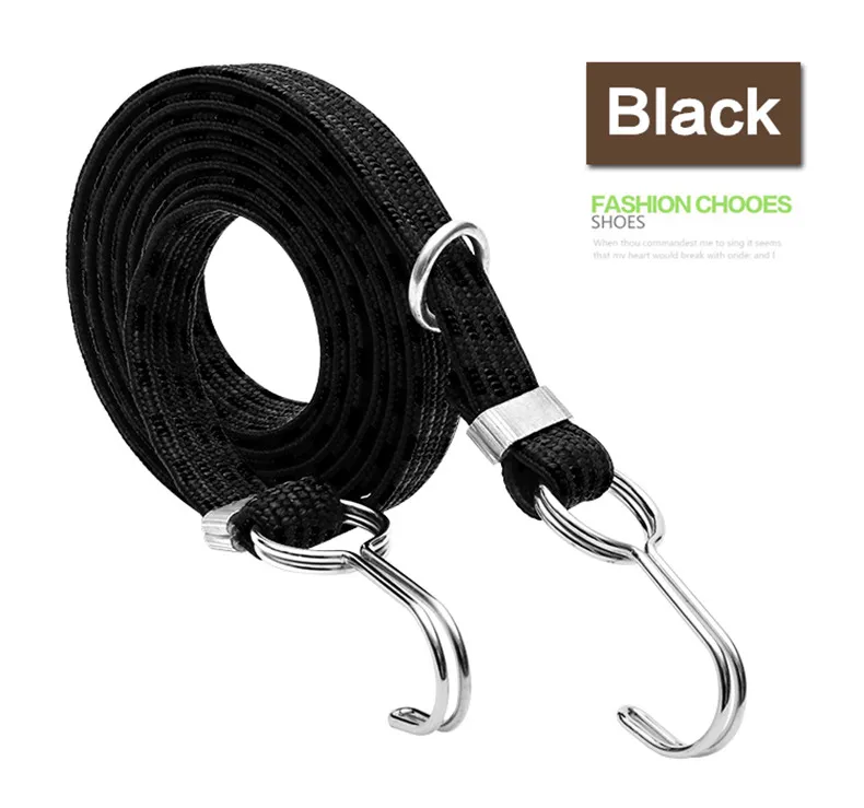 Perfect High-Quality Elastic Rope Motorcycle Bicycle Tied Rope Bandage Baggage Wrapped Belt Wrapped In Binding Luggage Lashing 5 Colors 14