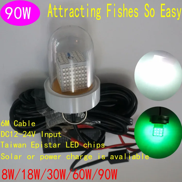 90W LED Solar Fishing Light Energy Saving Hot Sale Solar LED Fishing