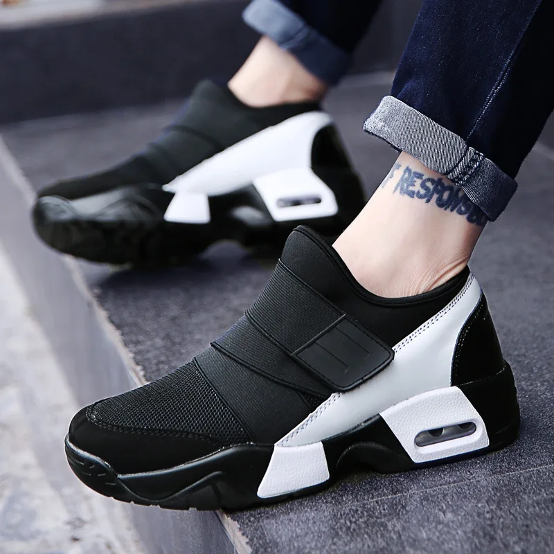 2018 shoes men Breathable AIR shock absorber running shoes sneakers men