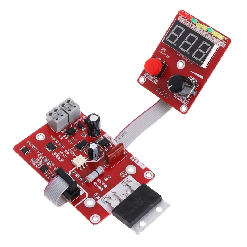 

Good Quality 100A/40A Double Pulse Encoder Spot Welder Welding Machine Time Current Control