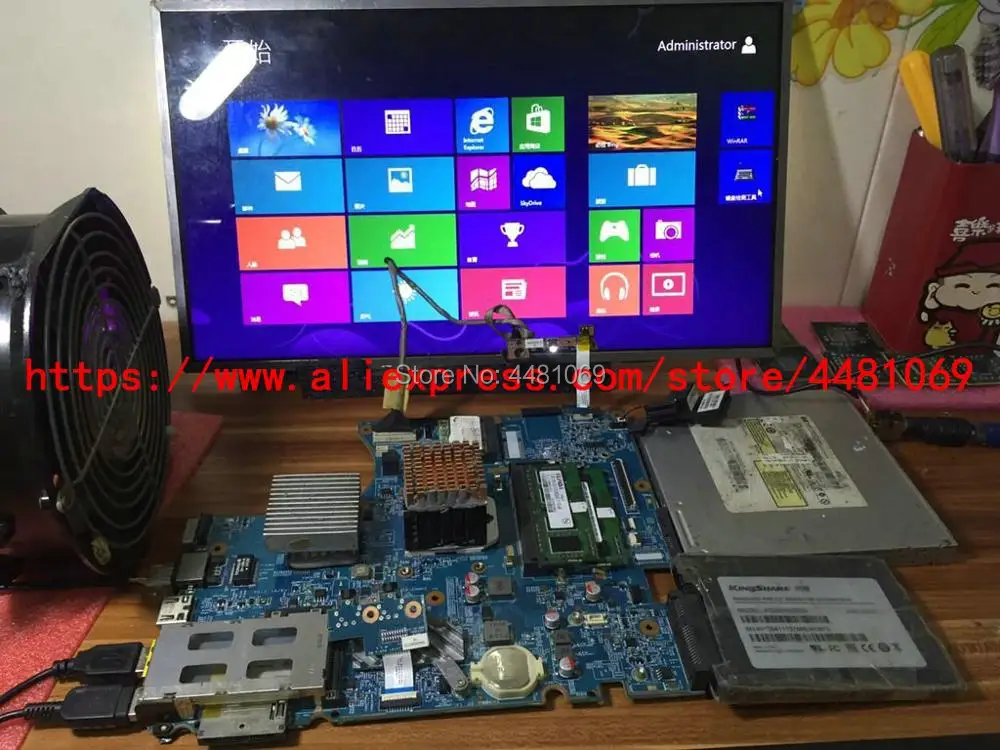 for HP 4525S laptop motherboard 613211-001 with