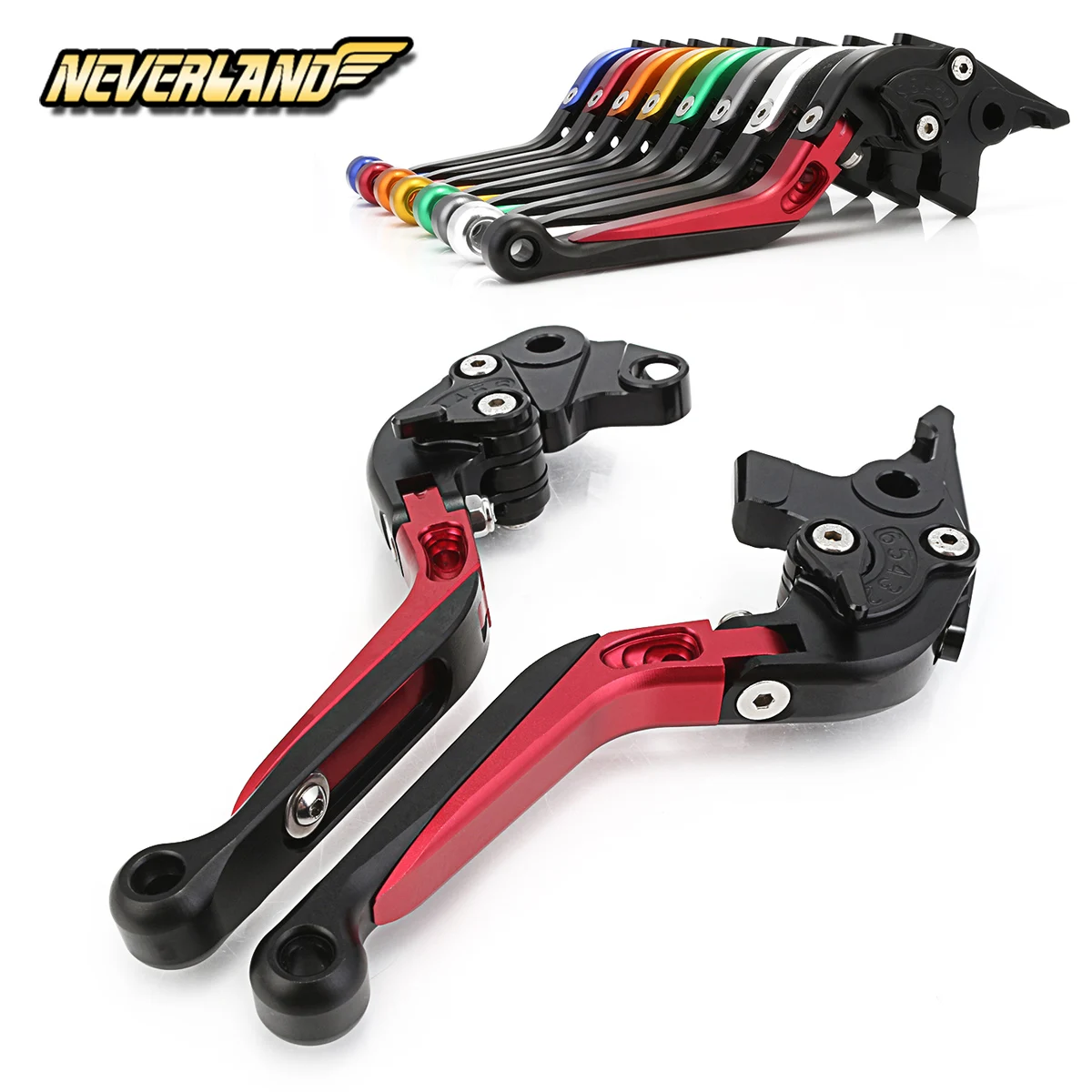 

For Honda VFR800 CBR1100XX BLACKBIRD ST1300 ST1300A Motorcycle Adjustable CNC Folding Extendable Brake Clutch Levers D25