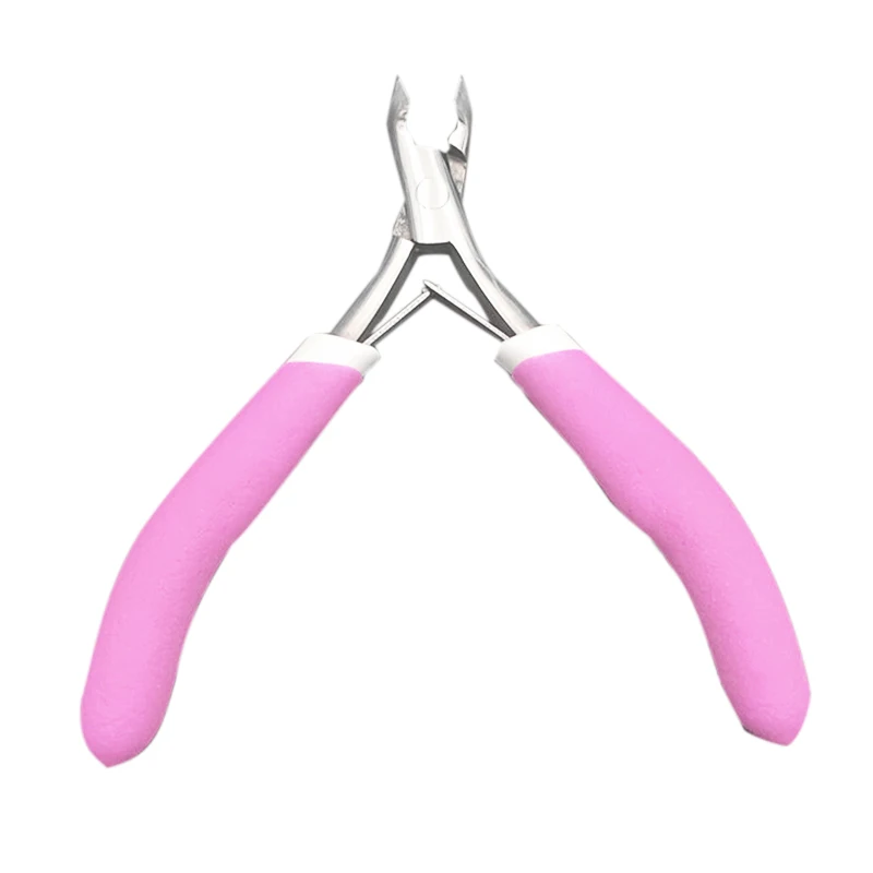 Shellhard 1PC Professional Nail Art Cuticle Clipper Nipper Cutter Stainless Steel Nail Cuticle Nipper Manicure Pedicure Tool
