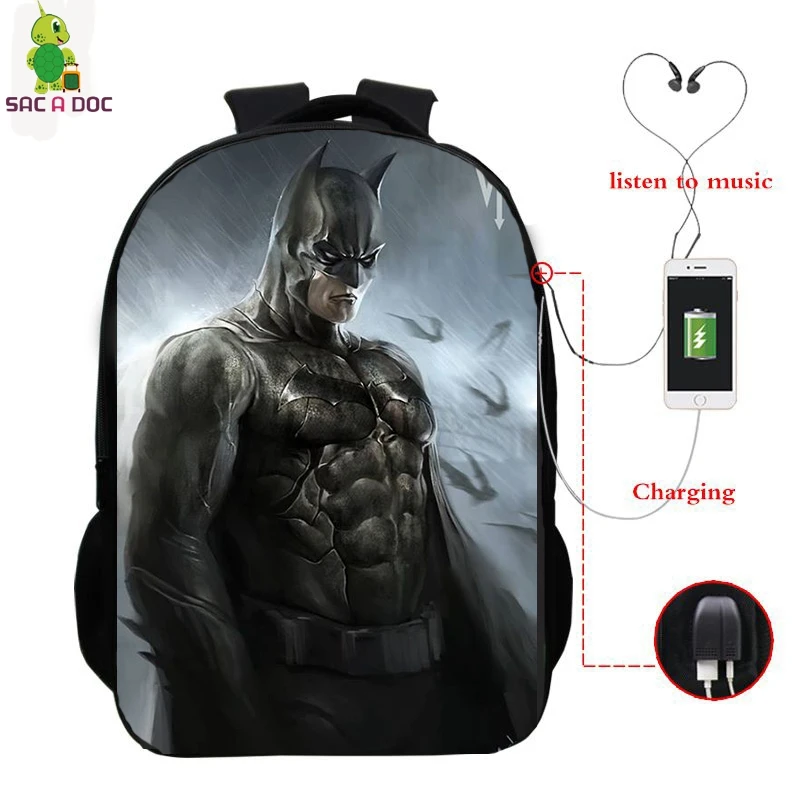 Justice League Batman Diaper Bag BATMAN MINI BACKPACK HARNESS DC