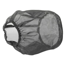 Универсальный воздушный фильтр Защитная крышка водонепроницаемый маслостойкий Пылезащитный для высокого потока воздухозаборные фильтры черный